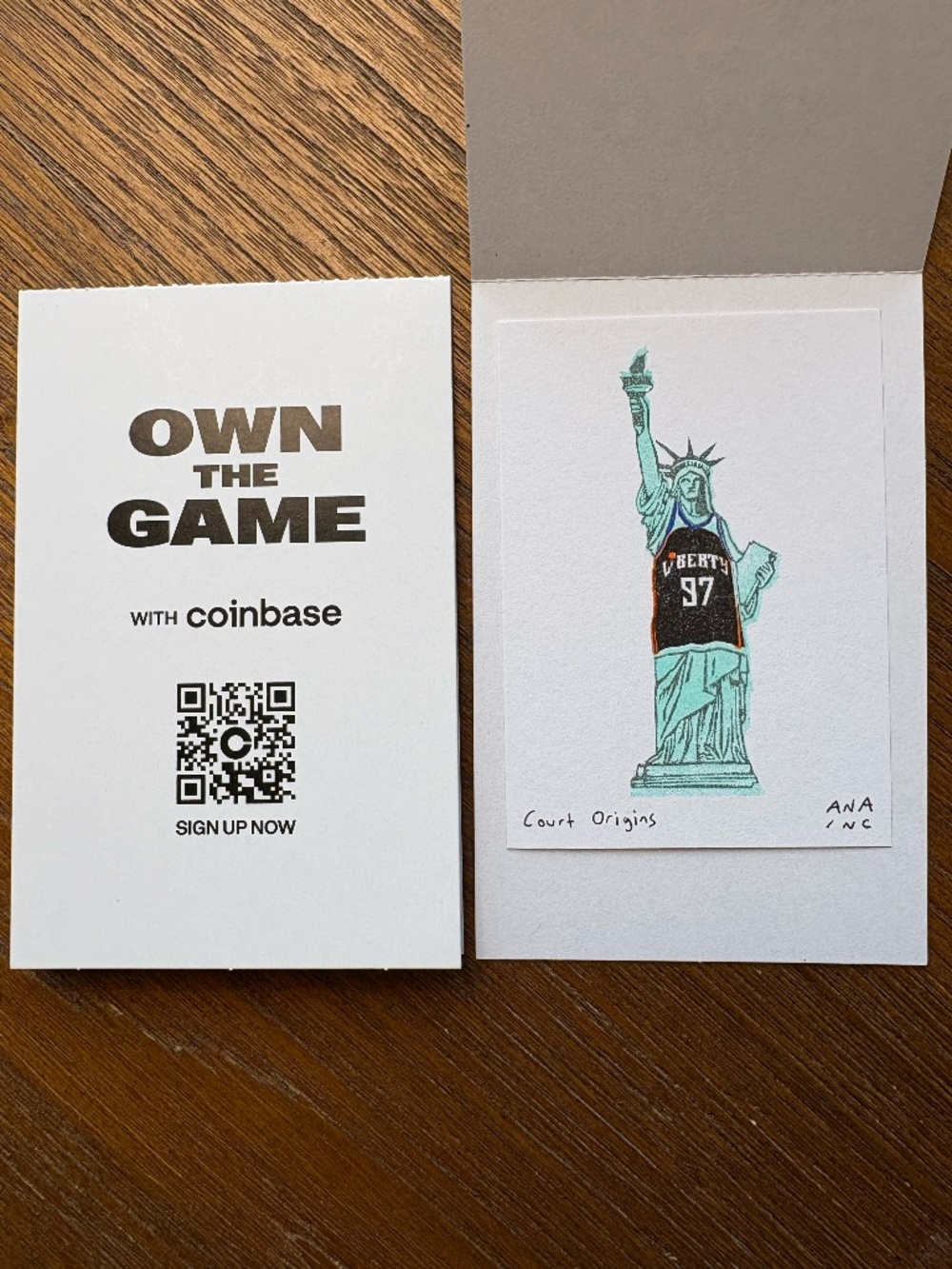 Anastasia Inciardi Mini Print - Court Origins NY Liberty